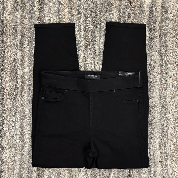 Liverpool Pull-On High Waisted Skinny Jeans Sz 12/31 NWT | Liverpool Skinny NEW- - Picture 6 of 12